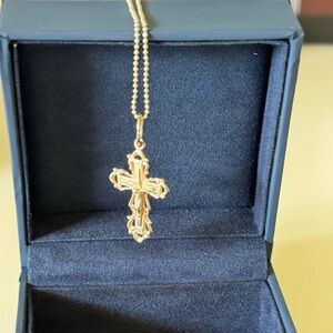 925 silver Cross Pendant and Necklace